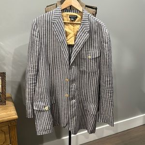 The J. Peterman Company, sportsman blazer, men's size 42.
